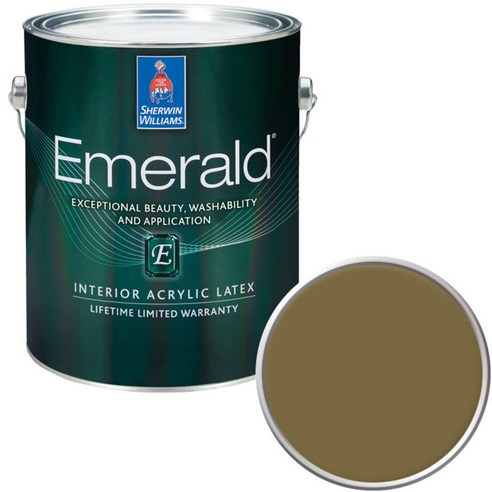 셔윈윌리암스 에메랄드 페인트1L, SW6412 Eminent Bronze