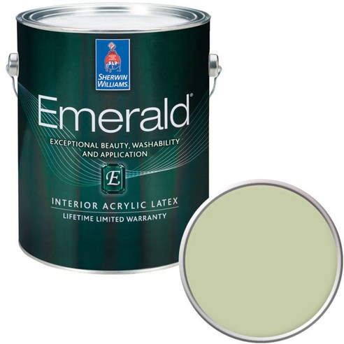 셔윈윌리암스 에메랄드 페인트1L, SW6429 Baize Green