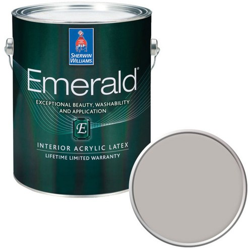 셔윈윌리암스 에메랄드 페인트1L, SW6002 Essentail Gray