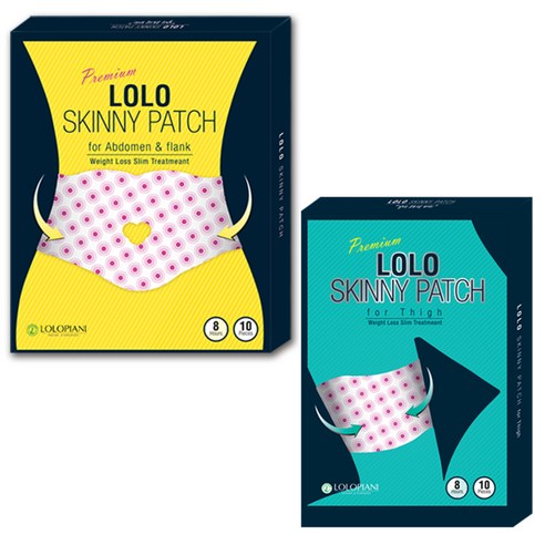 로로스키니 복부패치 10p + 허벅지패치 10p, 1세트