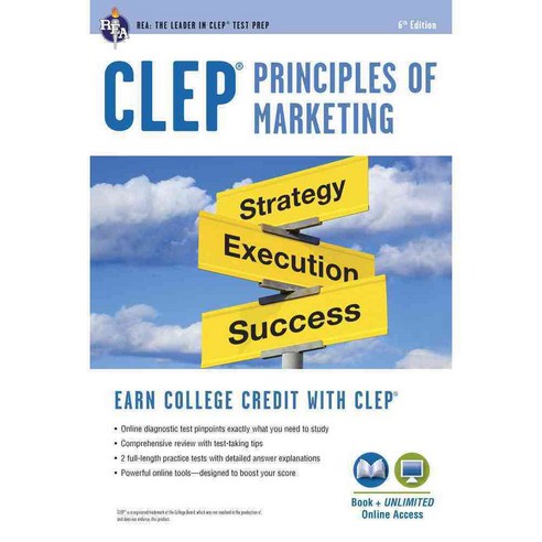 CLEP Principles of Marketing, Research & Education Assn