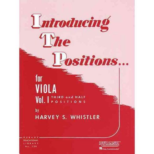 Introducing the Positions for Viola: Third and Half Positions, Rubank Pubns