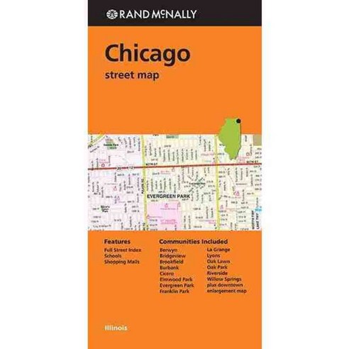 Rand McNally Chicago Street Map