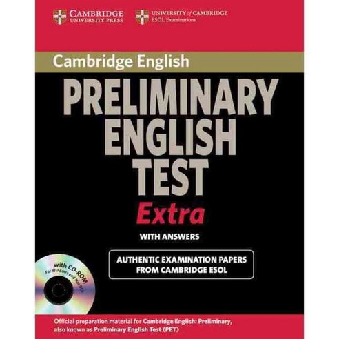 Cambridge Exams Extra PET with Answers, Cambridge Univ Pr