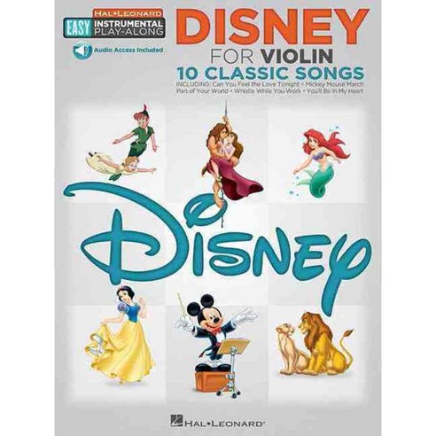 Disney: For Violin: 10 Classic Songs, Hal Leonard Corp