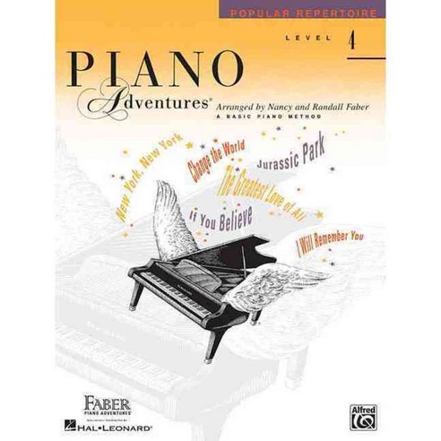 Piano Adventures - Level 4: Popular Repertoire Book, Faber Piano Adventures