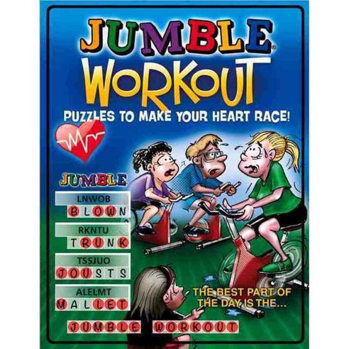 Jumble Workout Puzzles to Make Your Heart Race!, Triumph Books