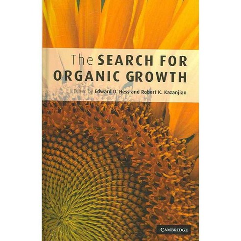 The Search for Organic Growth, Cambridge Univ Pr