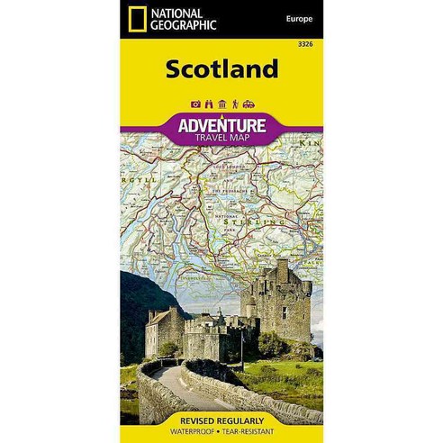 National Geographic Adventure Map Scotland, Natl Geographic Maps