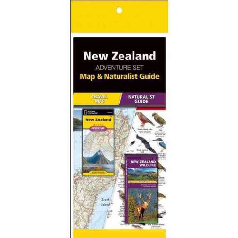 New Zealand Adventure Set: Map & Naturalist Guide, Waterford Pr