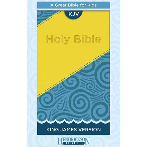 Holy Bible: King James Version Yellow / Blue Flexisoft, Hendrickson Pub