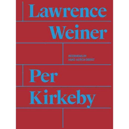Per Kirkeby and Lawrence Weiner, Walther Konig