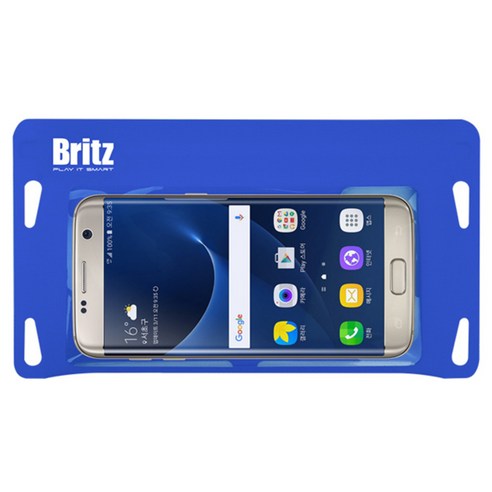 브리츠 3세대 스마트폰 방수팩 BA-WSB1, 블루, 1개