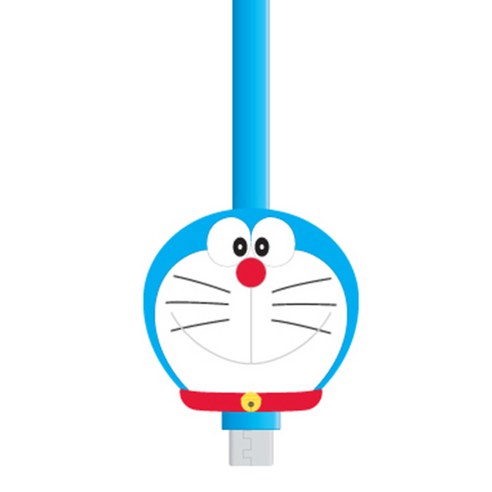 도라에몽 3D 마이크로 5핀 USB Doraemon 케이블, 1개