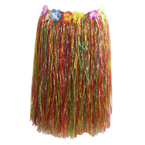 파티팝 하와이안 파티용 장식 스커트 60cm, A10, 1개