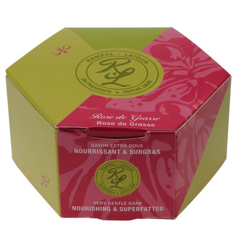 랑팔라투르 사봉롱드 로즈 원형비누, 150g, 1개
