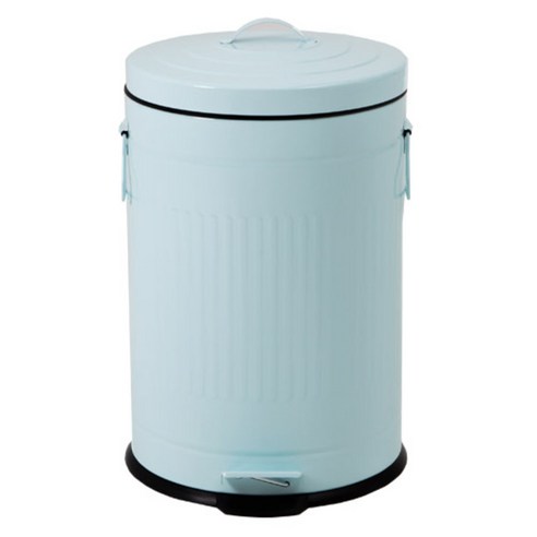 오션웰라이프 클래식 러브 빈 휴지통 20L, 라이트 블루, 1개