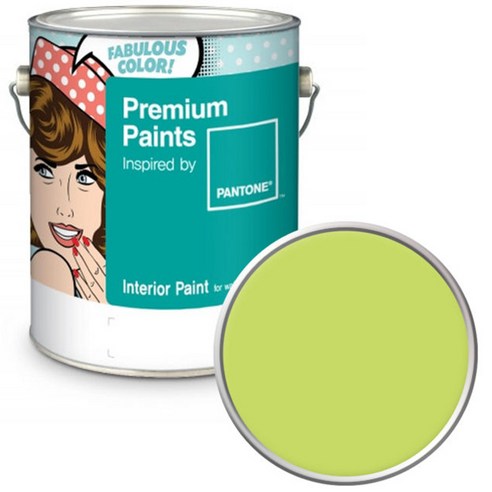 노루페인트 팬톤 내부용 실내 벽면 페인트 저광 4L, 13-0540 Wild Lime