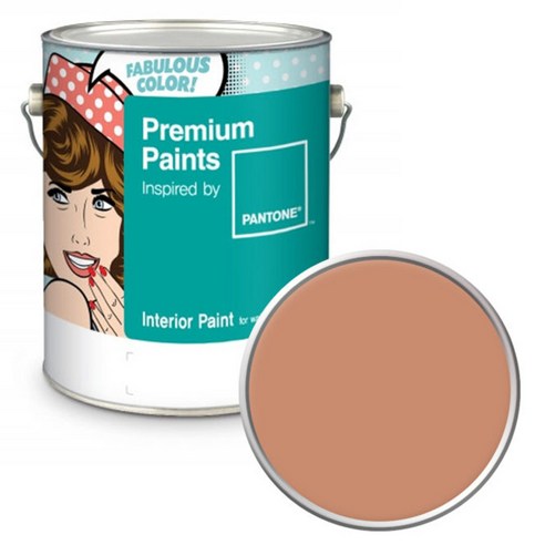 노루페인트 팬톤 내부용 실내 벽면 페인트 저광 4L, 16-1328 Sandstone