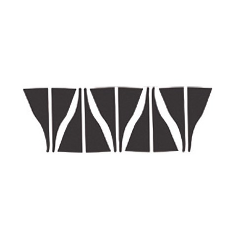 블루코드 차량용 삼성 카본 휠 스티커, 올뉴 SM7 SE 17인치, 1개