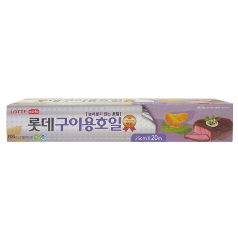 롯데이라이프 롯데 구이용 호일, 1개