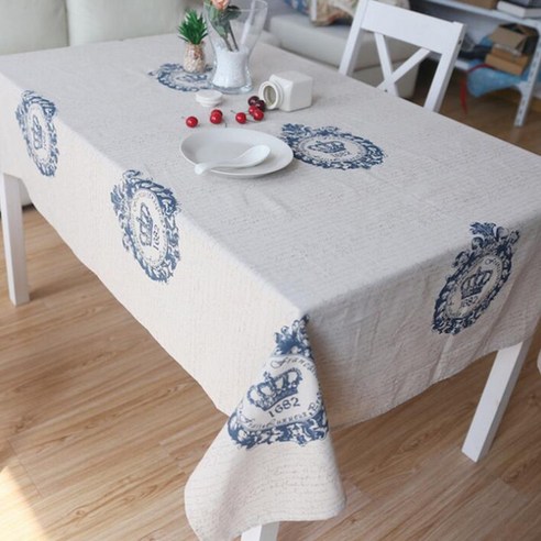 이코디 로얄 크라운 테이블 보, 혼합 색상, 90 x 90 cm