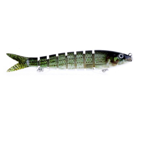 HENGJIN 8등분 다관절 미노우 루어 13.6cm, 05, 18.6g