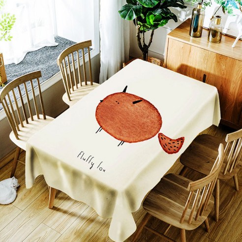 아울리빙 감성 디자인 주방 테이블보, F, 150 x 210 cm