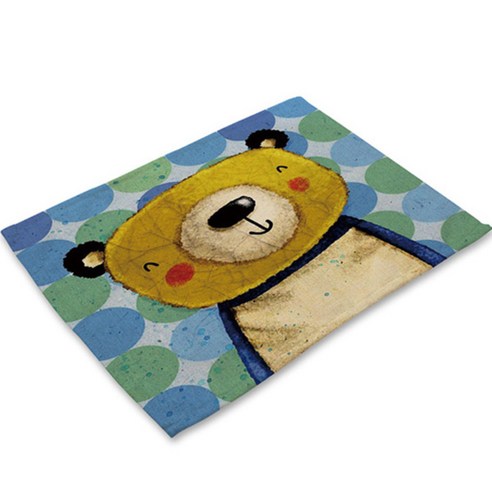 비케이 동화속친구들 식탁매트, 3, 42 x 32 cm
