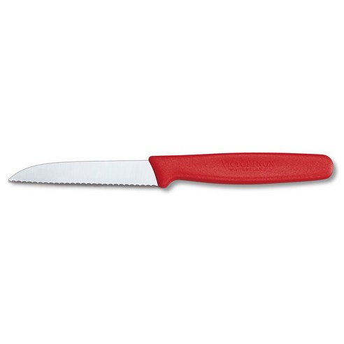 빅토리녹스 스탠다드 톱날과도 8cm 5.0431, 레드, 1개