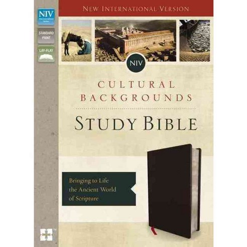 Cultural Backgrounds Study Bible: New International Version Black Bonded Leather Bringing to Life the Ancient World of Scripture 페이퍼북, Zondervan
