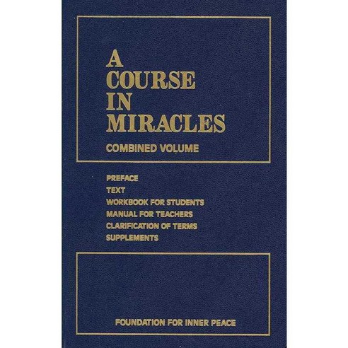A Course in Miracles 페이퍼북, Foundation for Inner Peace