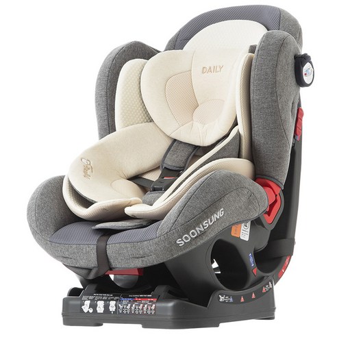 순성 순성 데일리 카시트 ISOFIX, 라이트그레이