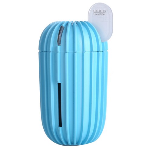 요이치 USB LED 선인장 가습기, YA-U360(블루)
