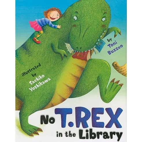 No T. Rex in the Library Hardcover, Margaret K. McElderry Books