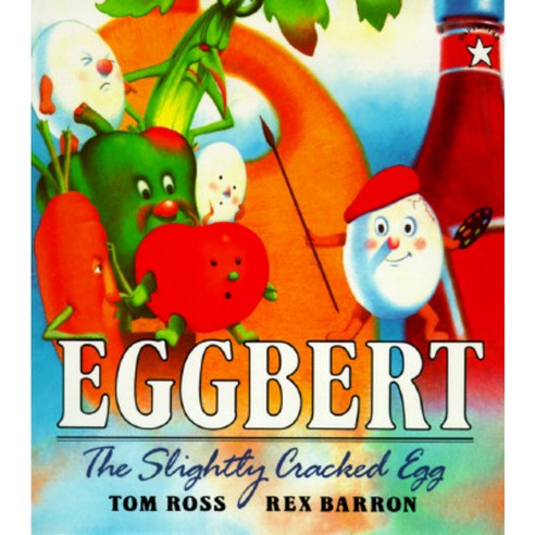 Eggbert the Slightly Cracked Egg Paperback, Puffin Books
