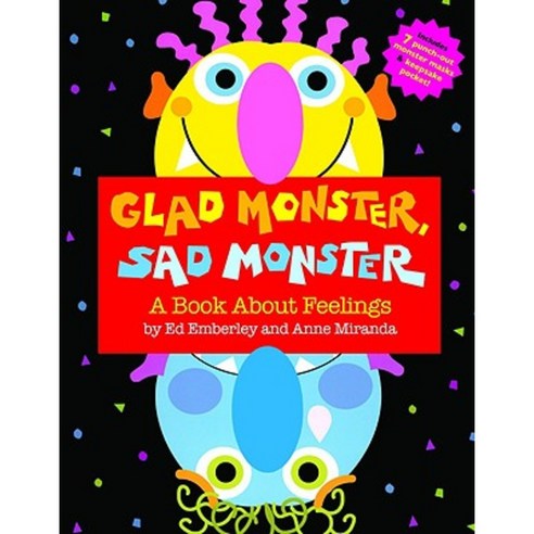 Glad Monster Sad Monster Hardcover, Little Brown & Co Inc