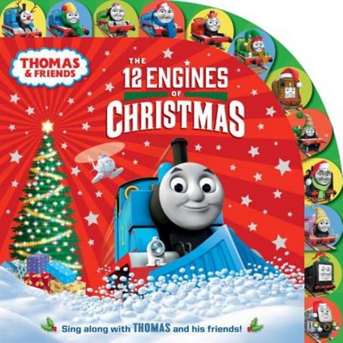 The 12 Engines of Christmas (Thomas & Friends) Board Books, Random House Books for Young Readers