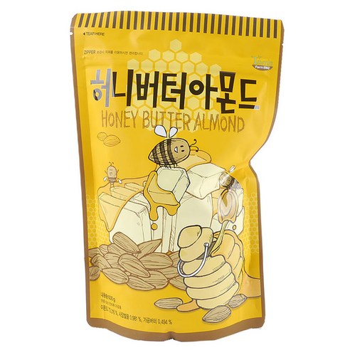 톰즈 허니버터 아몬드, 600g, 1개
