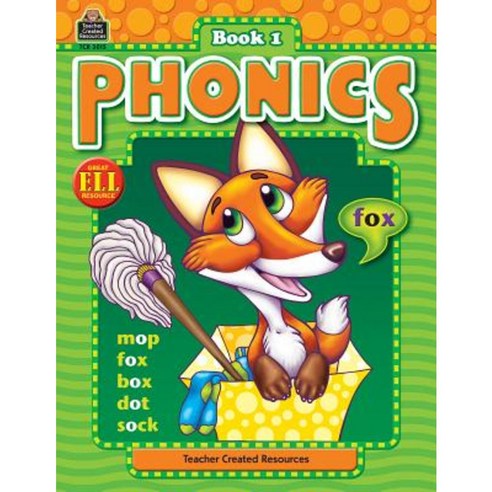 Phonics Book 1 Paperback, Teacher Created Resources