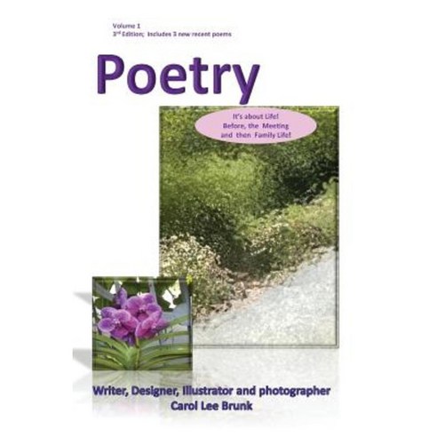 Poetry Volume 1 3rd Edition: Poetry Volume 1 3rd Edition Paperback, Createspace Independent Publishing Platform