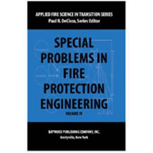 Special Problems in Fire Protection Engineering Paperback, Routledge