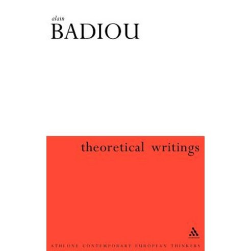Theoretical Writings Hardcover, Continnuum-3pl