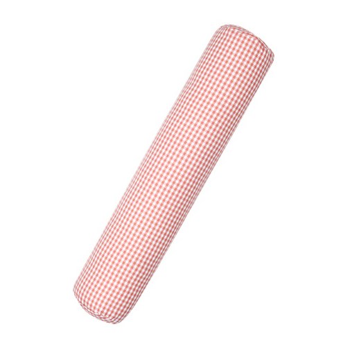아인하우스 미니체크 캔디쿠션 커버, 연핑크