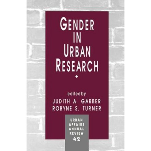 Gender in Urban Research Paperback, Sage Publications, Inc