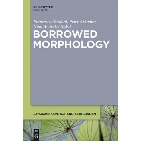 Borrowed Morphology Hardcover, Walter de Gruyter