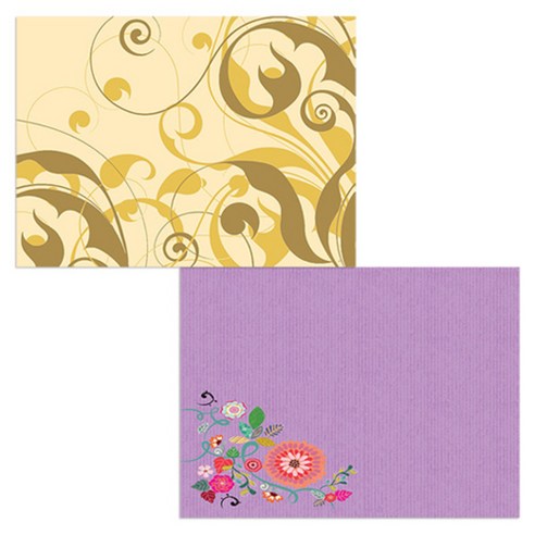 벨라 실리콘 식탁매트 2p 꽃가지1 세트, 꽃가지1, 풀숲2, 385 x 285 mm, 두께 1mm