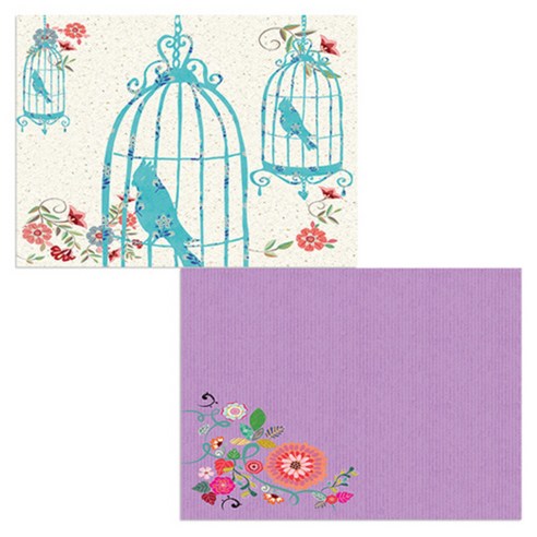 벨라 실리콘 식탁매트 2p 꽃가지1 세트, 꽃가지1, 새들의노래, 385 x 285 mm, 두께 1mm