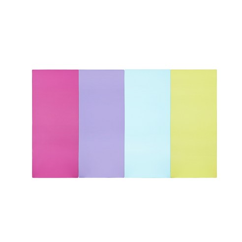 퍼니존 퍼니테라피 핫핑크비비드 시리즈4 유아폴더매트 대, 핫핑크 + 바이올렛 + 스카이블루 + 피스타치오