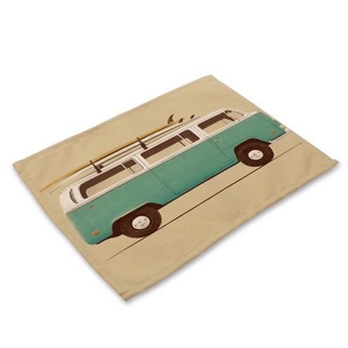 비케이 클레식 vehicle2 식탁매트, 9, 가로 42cm x 세로 32cm